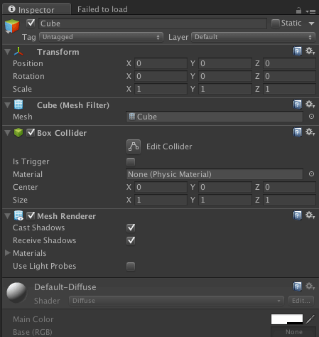 Unity Inspector